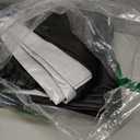 2025 Upgrated Large Lawn Tractor Leaf Bag Stitched with Tarp,Double-stitched at All Seams Resist Ripping,92.5''x53.2'' Leaf Collector for Riding Lawn Mower,Heavy Duty Leaf Grass Collection Bagger