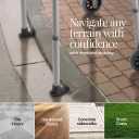 2 x Walker skis Glides for Folding Walkers 4 Pack Walker Accessories Walker Glides for Seniors