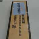 Rustic Floating Shelves Wall Mounted Set of 3, 17 Inch Natural Wood Wall Shelves, Decor Storage Shelf for Bedroom Bathroom Living Room Office Pictures Plants Books Cats TV (Rustic Brown) | Decor Storage Shelf, for Bedroom, Bathroom, Living Room, Office, Pictures