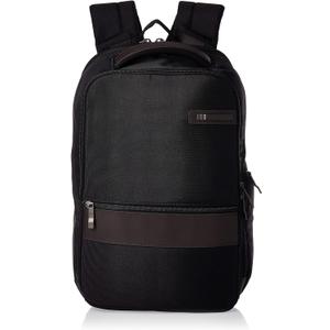 Samsonite Kombi Business Backpack, Black/Brown, 16.25 x 10.5 x 5-Inch
