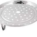 Steaming Rack Household Stainless Steel Cooking Ware Thickened Steaming Rack Stand (11 inch)