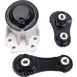 Engine Motor Transmission Mount Kit Compatible with 2010-2019 Flex Taurus Lincoln MKT 3.5L Turbocharged engine & 2010-2016 Lincoln MKS 3.5L Turbocharged engineReplace OE A5771 A5568 A5569 Set of 3