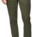 Men's Slim-Fit All-Day Stretch Casual Chino Pant, Olive, 34W x 32L