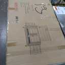 Homey Pet 43 Inch Dog Crate, Heavy Duty Stackable Dog Crate Cage Kennel for Medium Dogs with Divider, Bowls, 3 Door, Removable Grid & Tray, 4 Lockable Wheels, Breeding & Grooming Drop Cages for Dogs