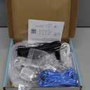 Automatic Plant Waterer Indoor Self Watering System for 15 Potted Plants, Auto Drip Irrigation Kit Programmable Water Timer with Smart Humidity Detection (White)