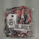 bakjuno Kids Girl's Halloween Scary Zombie Nurse Costume Skirt Bloody Horror Nurse Outfit With Accessories (7-8 Years, Black)