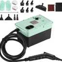 2500W Steam Cleaner - Adjustable 6-Level Steam Control, 15s Fast Heat, 1.6QT Water Tank, Portable High-Pressure Steamer for Home, Car, Grout