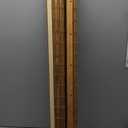 Cordless Bamboo Roman Shades, Light Filtering Bamboo Shades Blinds Window Treatment Roll Up Blind for Windows, 38" W x 64" H, Natural