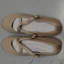 FRANK MULLY Women's Mary Jane Flats Knit Ballet Criss Cross Ankle Strap Flat Shoes