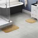 Garland Rug Finest Luxury Beige Linen 2-Piece Set Ultra Plush Washable Bath Rug Set - Soft, Absorbent, And Stylish For Your Bathroom