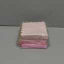 Sparkle and Bash 100 Pack Light Pink and Gold Paper Cocktail Napkins - 3 Ply (5 x 5 in) for Girl Baby Shower, Wedding, Birthday Party