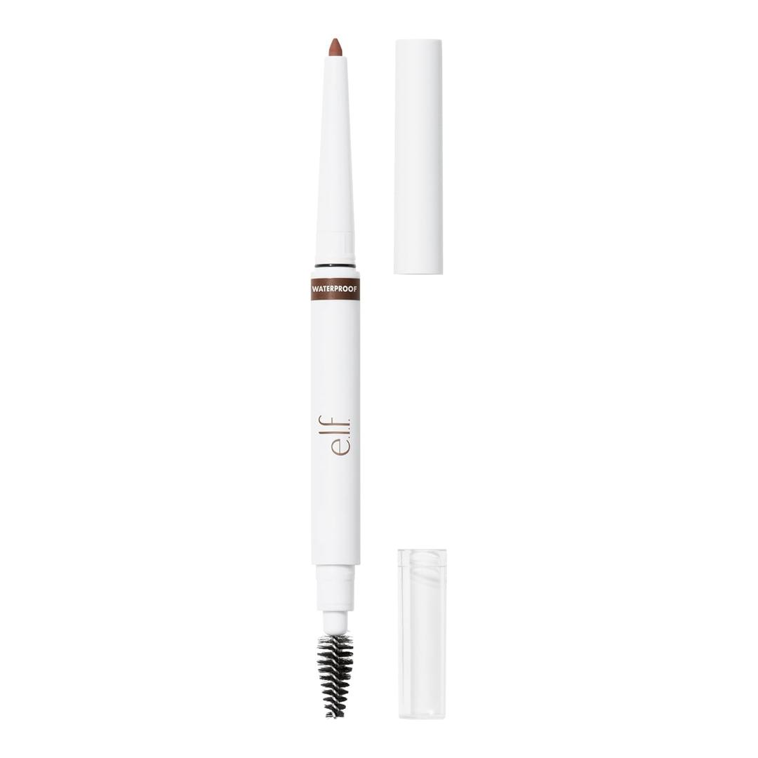 e.l.f. Instant Lift Waterproof Eyebrow Pencil, Dual-Ended with Precision Tip & Spoolie, Smudge-Resistant Formula for Natural, Long-Lasting Brows, Auburn (0.28 g (Pack of 1))