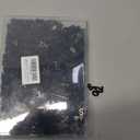 Augshy 700Pcs Large Letter Beads Black Plastic A-Z Mixed Alphabet Shape Beads for Jewelry Making Bracelets Necklaces Key Chains Shoelaces Crafts Party Decor(9x12mm)