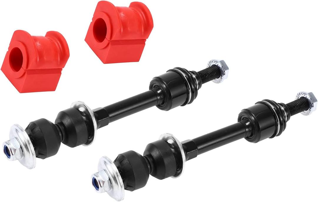 Motoforti 1 Set Front Sway Bar Links Stabilizer Link Kit with Bushing for Ford F-150 2005-2008 Suspension Kit No.5L3Z5K483DA/5L3Z5484AA Long-lasting