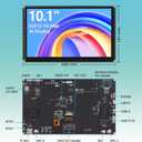 ELECROW ESP32 Display 1024x600, 10.1 Inch HMI ESP32-P4 IPS Touch Screen, Support AI Speech Interaction, ESP32-P4 Dual-Core Processor, Up to 400MHz, Compatible with Arduino, ESP-IDF (Without Camera)