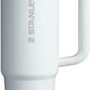 STANLEY Quencher ProTour Flip Straw Tumbler with Leakproof Lid | Built-In Straw & Handle | Cupholder Compatible for Travel | Insulated Stainless Steel Cup | BPA-Free (30 Ounces, Frost)