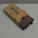 MIULEE Decorative Linen Pillow Covers 18x18 Inch Dark Coffee Chocolate Boho Farmhouse Neutral Winter Couch Throw Pillows for Bed Pack of 2 Accent Modern Pillowcase Sofa Livingroom Home Decor