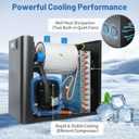 79 Gallon 1/3HP Aquarium Chiller - Energy Efficient Fish Tank Water Chiller for Axolotl, Freshwater & Saltwater Tanks, Quiet & Durable, Model AL-300