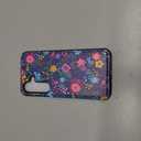 Goodon for Samsung Galaxy S25 Case Wallet - Flip Folio Leather Cover with Trendy Floral Design, 3 Card Slots & Kickstand Function, Protective Phone Case for Women and Girls - Cute Blooming Flowers
