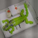 2026 Newly Wall Crawler Gecko, Rechargeable Remote Control Robot Kids Toys, Children's Remote-Controlled Gecko Crawling toyWall Climbing Toy for Kids 4+ Years (Green)