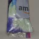 Wide Boho Headbands for Women Fashion Knotted Headband Yoga Workout Hair Accessories African Head Wrap Blue Tie Dye 4 Pack