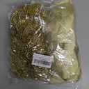 2 x 18 Pcs Large Poinsettia Flowers Set - 6"& 9" Artificial Christmas Flowers with Clips for Xmas Tree, Wreath Decor Decorator-Grade Xmas Decorations for Home, Champagne Gold