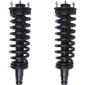 Autoround pair 171341 Front Complete Strut Shock Absorber Compatible with Chevy Trailblazer 02-09, GMC Envoy 02-09, Buick Rainier 04-07, Oldsmobile Bravada 02-04 Struts with Coil Spring Assembly