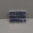 smseace 150pcs 6-Values Bolt and Nuts Protective Caps M4/M5/M6/M8/M10/M12 Bolt Covers Caps kit Nuts and Bolt Cap Assortment Kit Used Protect Hex Screws