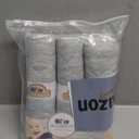 BlueSnail Quilted Thicker Waterproof Changing Pad Liners 3 Count(Gray 13 x 27)