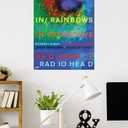Radiohead - In Rainbows Album Art Wall Poster, 34L" x 22.4W", Premium Unframed Version