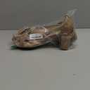 DREAM PAIRS Women's Chunk Low Heel Pump Sandals (Size 12, Nude/Pu)