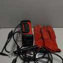 Hpoouo 200Amp 20PCS Rods Stick Welder, Super MINI Portable Welding Machine, IGBT Inverter Welder Machine 110V with Hot Start Arc Force Anti-Stick, for 1/16"-1/8" Rod ARC Welder, 2 Chip Hammers (Red)