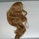Ginger Wig for Kids Children Long Light Brown Wavy Curly Wig Girls Long Ginger Middle Part Wigs Heat Resistant Synthetic Wigs with Cap