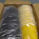 SIUQ 12 oz Coffee Cups-90 Pack Disposable Coffee Cups with Lids and Straws, Insulated Ripple Wall To Go Paper Coffee Cup for Coffee, Hot Chocolate and Hot Tea Drinks - Champagne