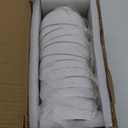 Foraineam 12 Pack 5 Inch Porcelain Bowls 14 Ounce White Round Bowl Set for Dessert, Ice Cream, Salad, Fruit, Small Side Dishes (14 fl oz)