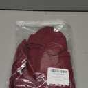 Glampunch Off Shoulders Maternity Dress Long Sleeve Ruched Maternity Gown Baby Shower Photography Pregnant Dress (Small, Wine Red)