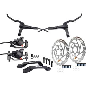 JGbike Shimano MT200 MTB Hydraulic Disc Brake Set for Mountain Bike Bicycle MTB XC Trail, e-Bike, Fat Bike, The Best Upgrade kit for Mechanical Disc Brake