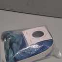 Ombre Blue Wigs for Women Short Curly Wavy Blue Wig for Girls Short Bob Wig With Bangs Heat Resistant Synthetic Wigs for Cosplay Costume Party (Blue Ombre Wig)