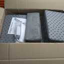 40D Density Foam Dog Ramp with Anti-Slip Bump for Stairs Suits for Small Dogs Cats, Pet Ramp Steps Stairs for Staircase Indoor with Self-Sticky Pads to Fix(6Pack, Gray)