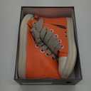Womens High Top Sneakers Jumbo Lace-up Platform Comfort Trainers Thick Soles Walking Casual Shoes, Size 10.5