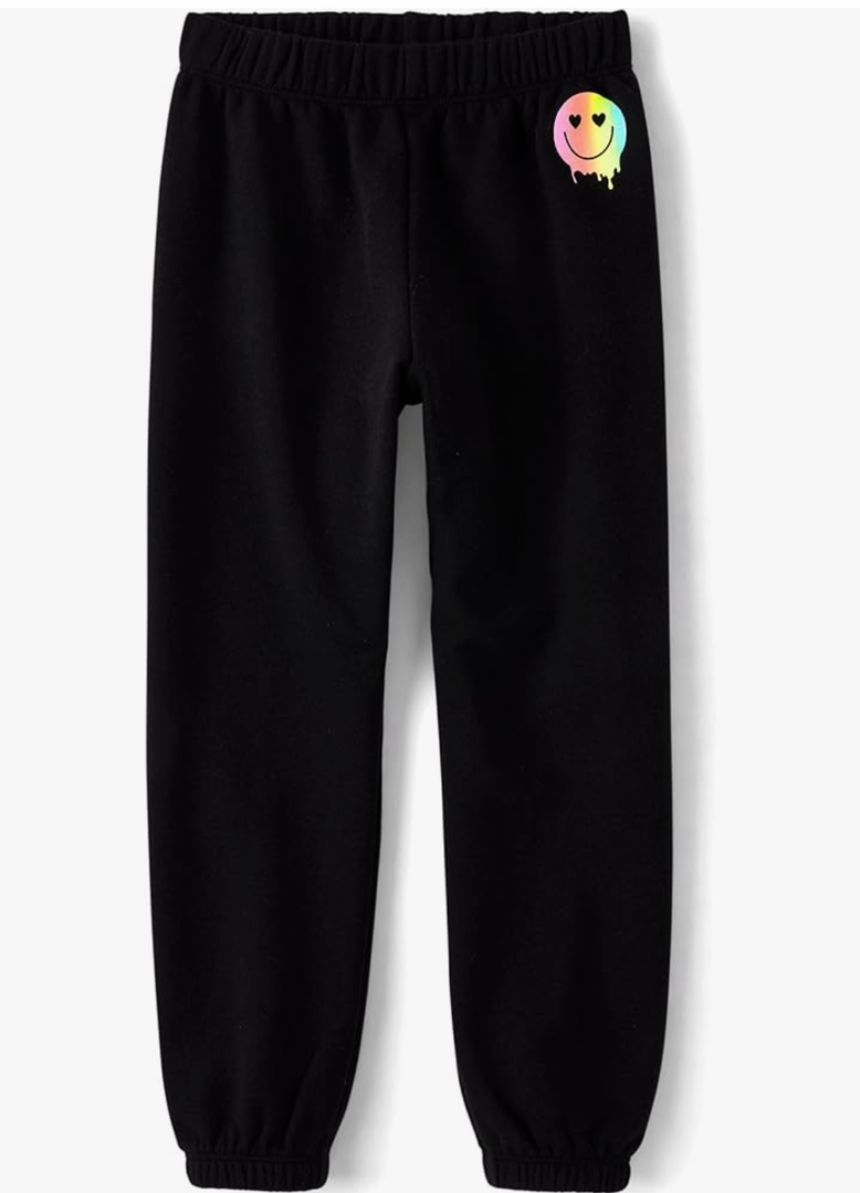 The Children's Place girls Knit Active Sweatpants, Size M