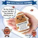 3 x Belatelove Funny Football Valentines Birthday Gifts for Women Men Grandkids — Stocking Stuffers for Dad Mom Grandma — Handmade Inspirational Support Self-Care Gifts for Friends, Coworkers, Bosses