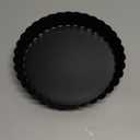 8inch Tart Pan Non-Stick Carbon Steel Quiche Pan Removable Bottom Pie Pans for baking Quiche Baking Dish