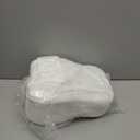 Knee Pillow for Side Sleepers, Memory Foam Leg Pillow for Side Sleeping, Between Legs Pillow for Relief Sciatica Hip Lower Back Pain, White