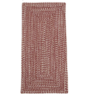 Colonial Mills Macon Tweed Runner - Vermelho torrado, 76,2 cm x 2,3 m 30"x0.90"
