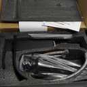 Matte Black Bathroom Faucets, Waterfall Bathroom Sink Faucet Modern Single Handle Bathroom Faucte 1 or 3 Hole, RV Mixer Tap Vanity Faucet - Includes Pop-up Drain Supply Hoses Deck Plate