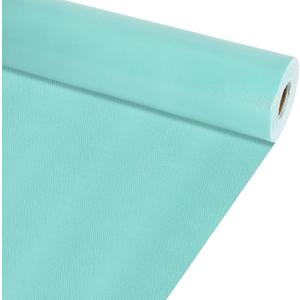 Calming Blue Bulletin Board Roll Reusable Waterproof Erasable Bulletin Board Fade Resistant Wrinkle Resistant Poster Non-Woven Fabric Bulletin Board Roll for Classroom Decor Wrap Craft 15.55" x20ft