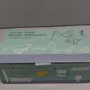 CECEFIN Kitchen Sink Sprayer Hose Attachment for Faucet, Kitchen Faucet Head Replacement w/ 79" Recoil Hose and Holder, Pressurized Water Saving Aerator & Diverter Valve, Faucet Sprayer Attachment Set (F- Grey- ON/OFF Pause Sprayer)