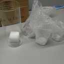 Royal Imports Glass Cylinder Vases for Centerpieces – Set of 4 Clear Hurricane Vases for Wedding, Table Decor, Floating, Flowers, Candle Holders, Extra Tall Clear Vase Set, 6” / 8” / 9” / 11” , Bottom of the 8" vose broken.