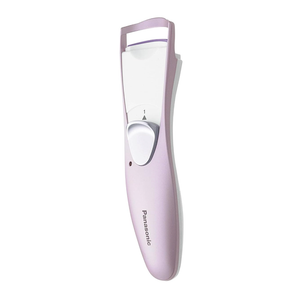 Panasonic Heated Curved Eyelash Curler With Double Action Non-Stick Silicone Pads - EH2331P, Pink